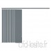 Festnight Store Vertical Gris 150 x 250 cm en Tissu pour Fenêtres et Portes pour Bureau - B07GXJBJKP